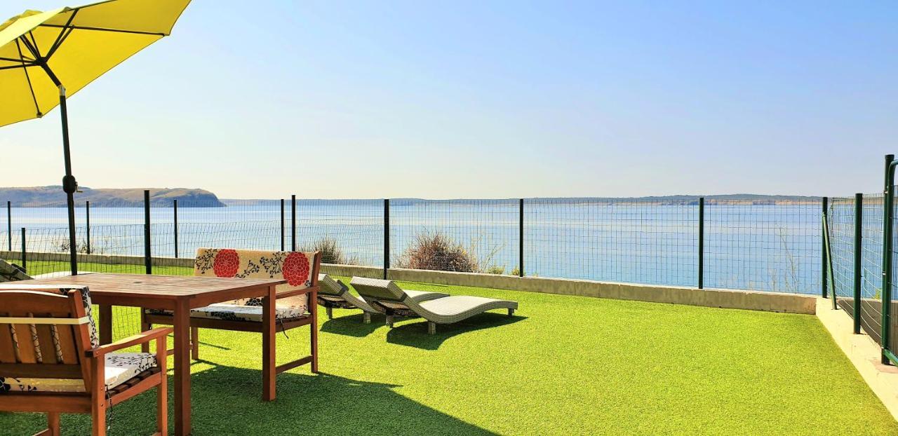Apartments Nicolas - Beach & Sea 10M Away - Amazing Sea View! ルティナ エクステリア 写真