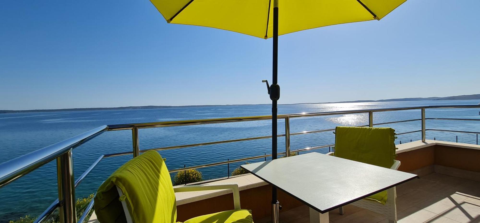 Apartments Nicolas - Beach & Sea 10M Away - Amazing Sea View! ルティナ 部屋 写真