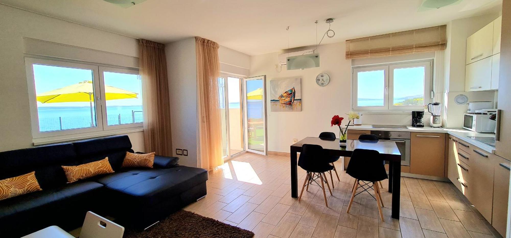Apartments Nicolas - Beach & Sea 10M Away - Amazing Sea View! ルティナ エクステリア 写真